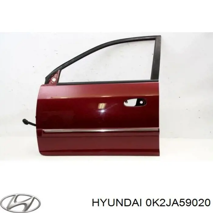  Porta dianteira esquerda KIA Carens I monovolume (FJ) (2002 - 2006) I