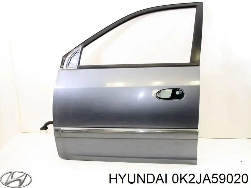 0K2JA59020 Hyundai/Kia дверь передняя левая