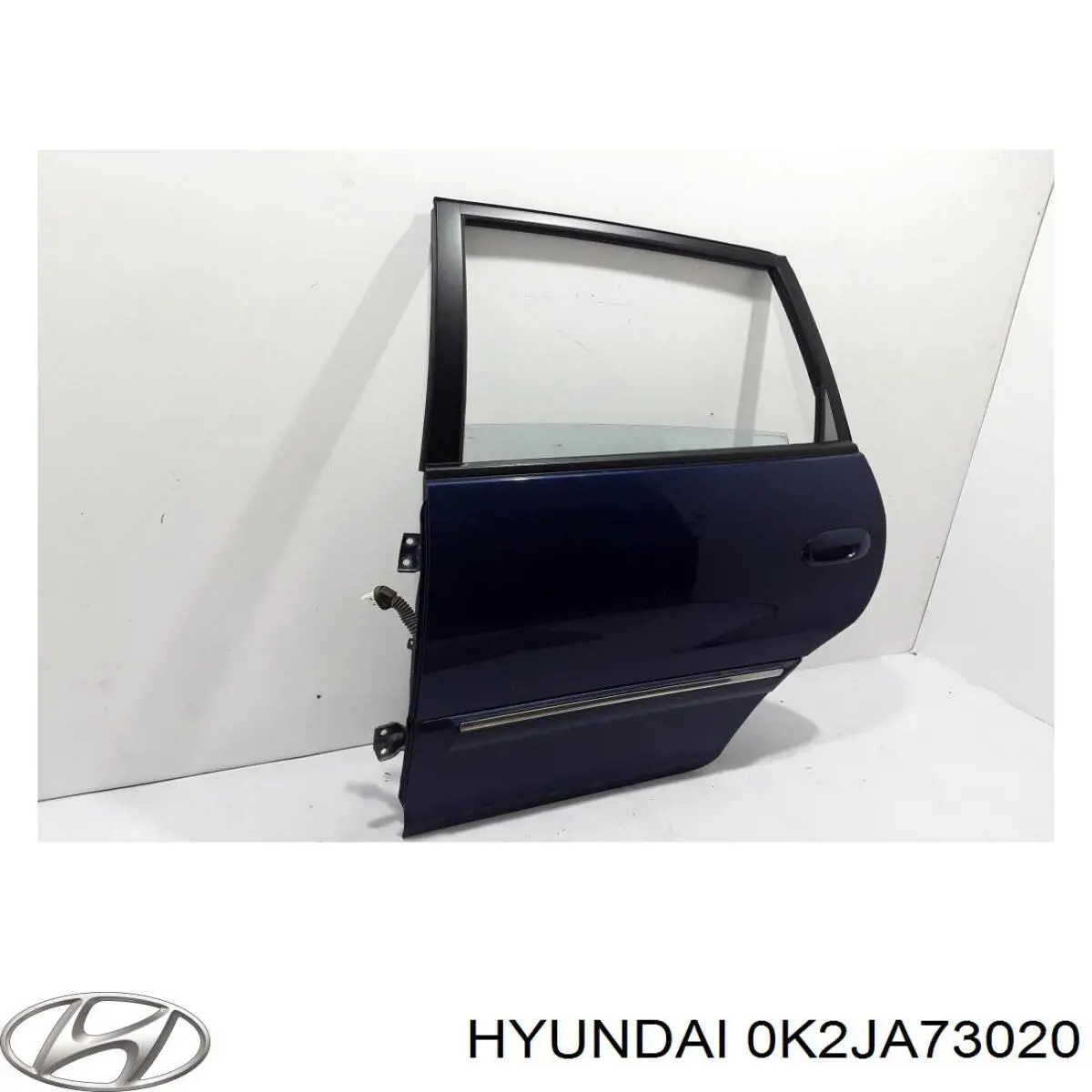 0K2JA73020 Hyundai/Kia дверь задняя левая