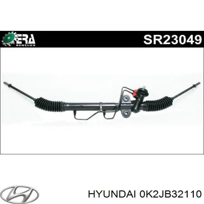 0K2JB32110 Hyundai/Kia cremalheira da direção