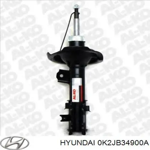 Купить 0K2JB34900A Hyundai/Kia Амортизатор подвески передний левый