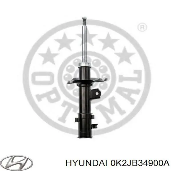 0K2JB34900A Hyundai/Kia amortecedor dianteiro esquerdo