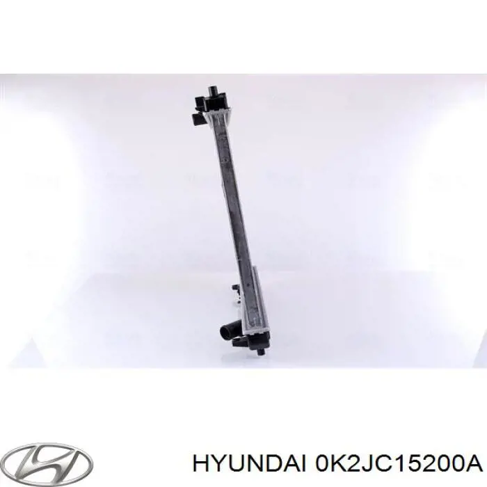 Купить 0K2JC15200A Hyundai/Kia Радиатор водяной