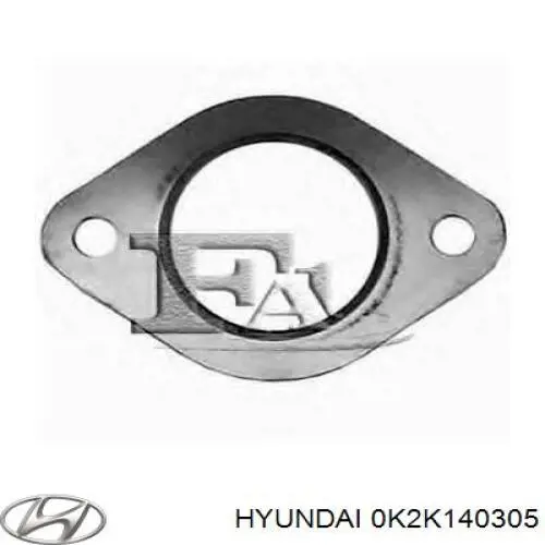 Compre 0K2K140305 Hyundai/Kia Vedante de tubo de admissão do silenciador