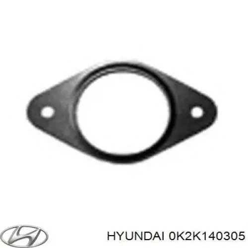 0K2K140305 Hyundai/Kia Vedante de tubo de admissão do silenciador