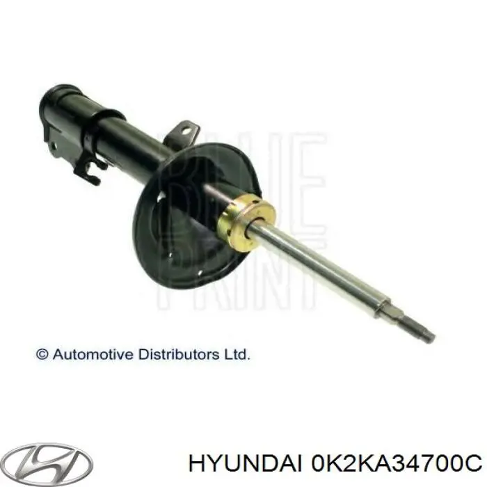 Амортизатор передний правый 0K2KA34700C Hyundai/Kia