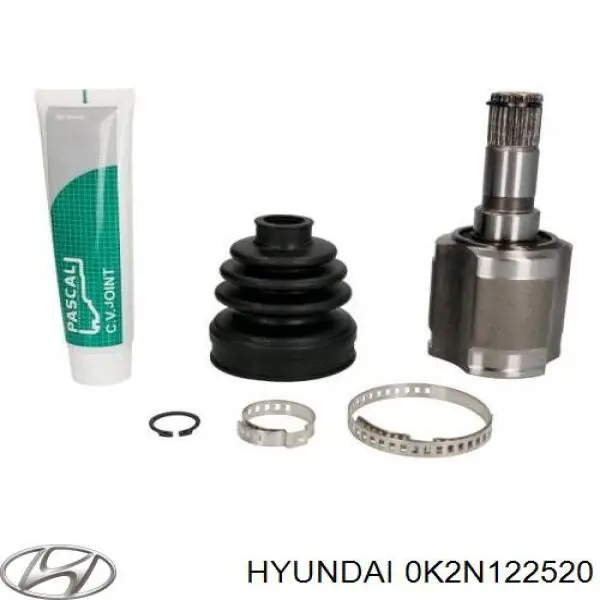 Шрус внутренний левый 0K2JT22520 Hyundai/Kia
