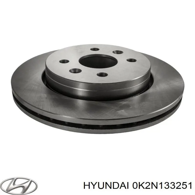 Купить 0K2N133251 Hyundai/Kia Ротор тормозной