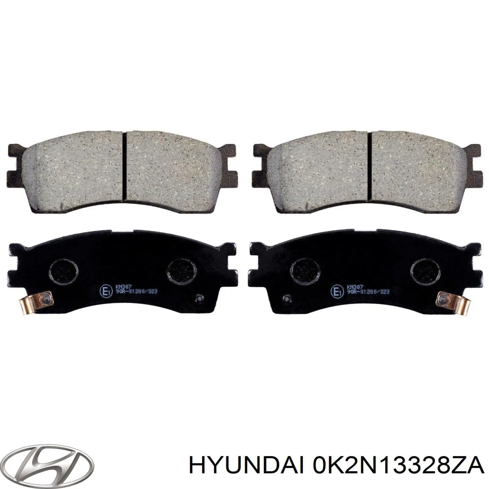 0K2N13328ZA Hyundai/Kia Колодки передние