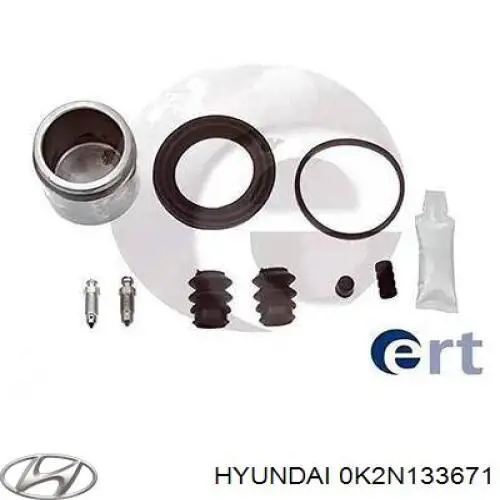 Сальник суппорта переднего 0K2N133671 Hyundai/Kia