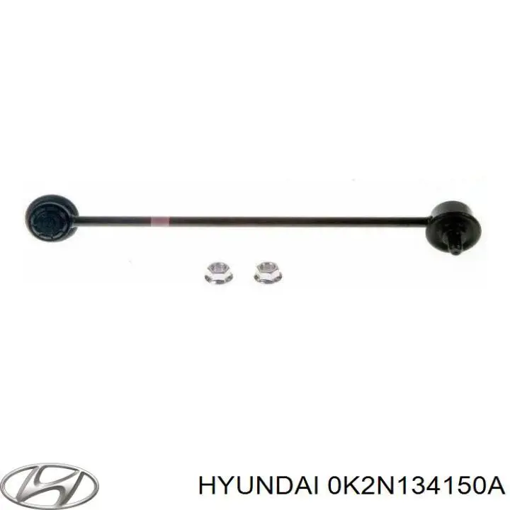 Стойка стабилизатора переднего правая HYUNDAI 0K2N134150A