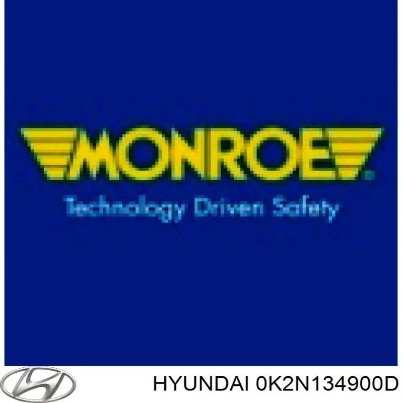 Стойка передняя левая Hyundai/Kia 0K2N334900E