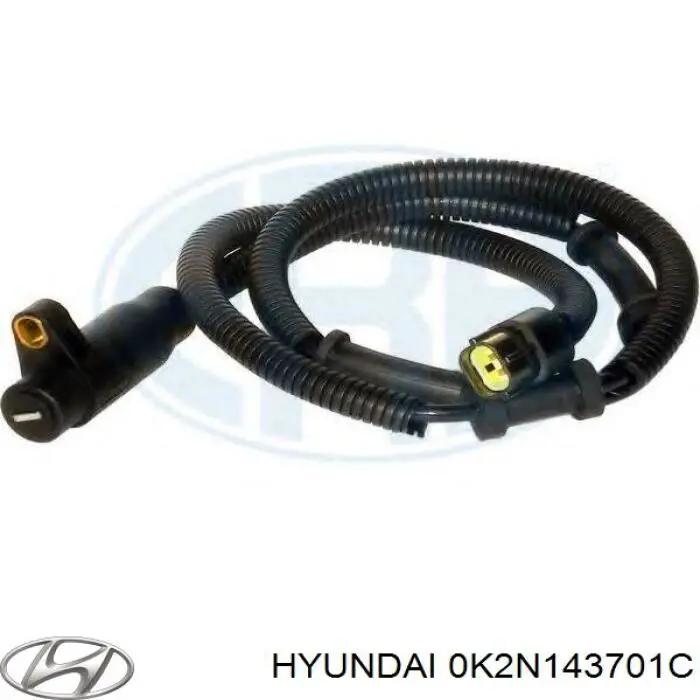 0K2N143701C Hyundai/Kia sensor abs dianteiro esquerdo