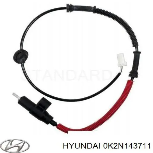 Датчик АБС (ABS) задний Hyundai/Kia 0K2N143711 цена, от 11.30 USD
