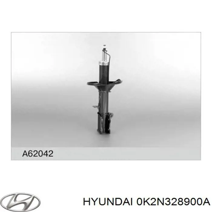 0K2N328900A Hyundai/Kia amortecedor traseiro esquerdo