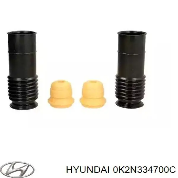 Амортизатор передний правый 0K2N334700C Hyundai/Kia