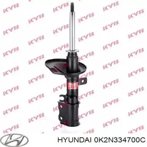 Амортизатор подвески передний левый Hyundai/Kia 0K2N334700C цена, от 53.81 USD