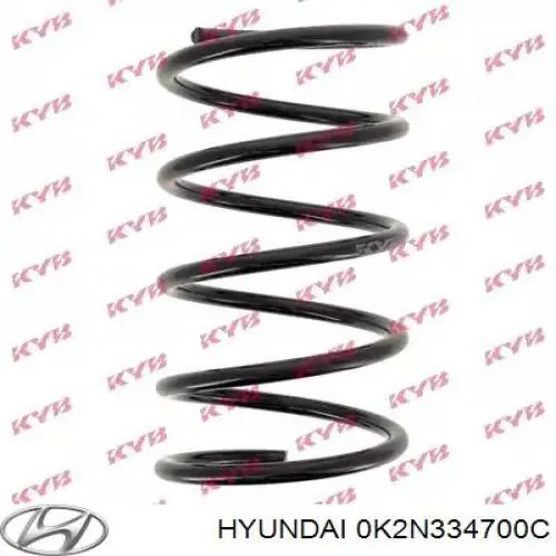 Купить 0K2N334700C Hyundai/Kia Амортизатор подвески передний правый