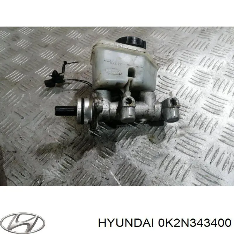 0K2N343400 Hyundai/Kia Цилиндр тормозной, главный