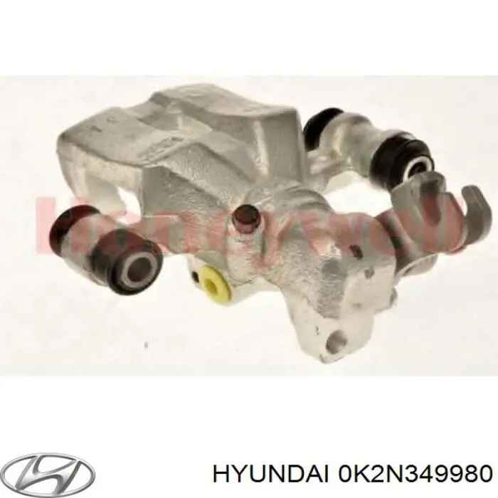 Задний правый суппорт Hyundai/Kia 0K2N349980