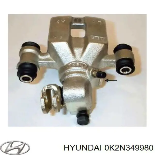 Тормозной суппорт правый задний Hyundai/Kia 0K2N349980 цена, от 81.56 USD