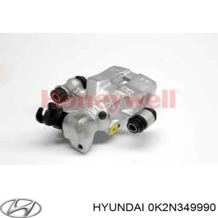 0K2N349990 Hyundai/Kia Тормозной суппорт задний левый