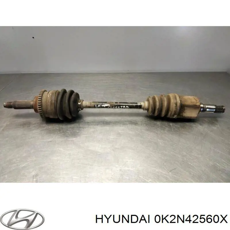 Купить 0K2N42560X Hyundai/Kia Привод в сборе левый