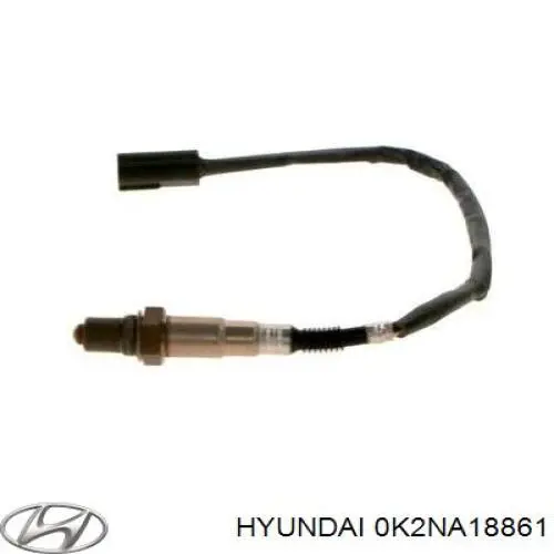 Лямбда зонд, датчик кислорода до катализатора Hyundai/Kia 0K2NA18861