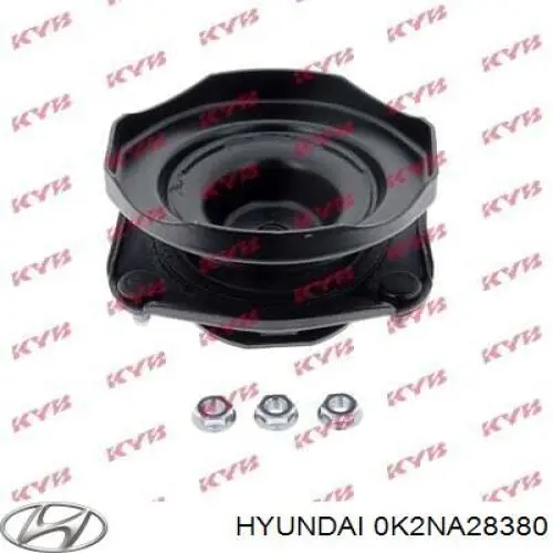 Опора пружины задней правой Hyundai/Kia 0K2NA28380 цена, от 47.20 USD