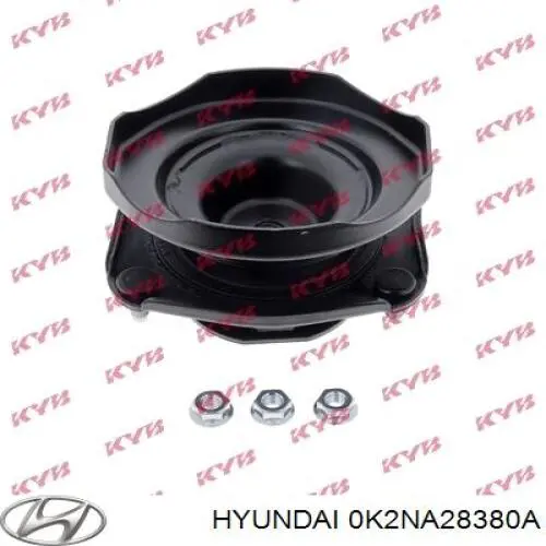 Купить 0K2NA28380A Hyundai/Kia Опора амортизатора заднего правого