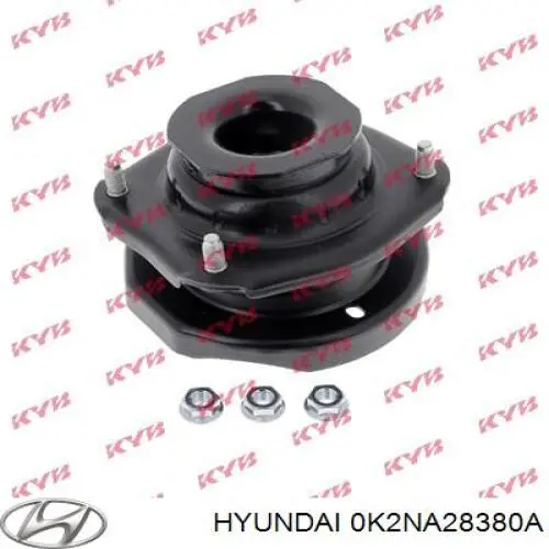 Опора амортизатора заднего, правого Hyundai/Kia 0K2NA28380A цена, от 53.62 USD