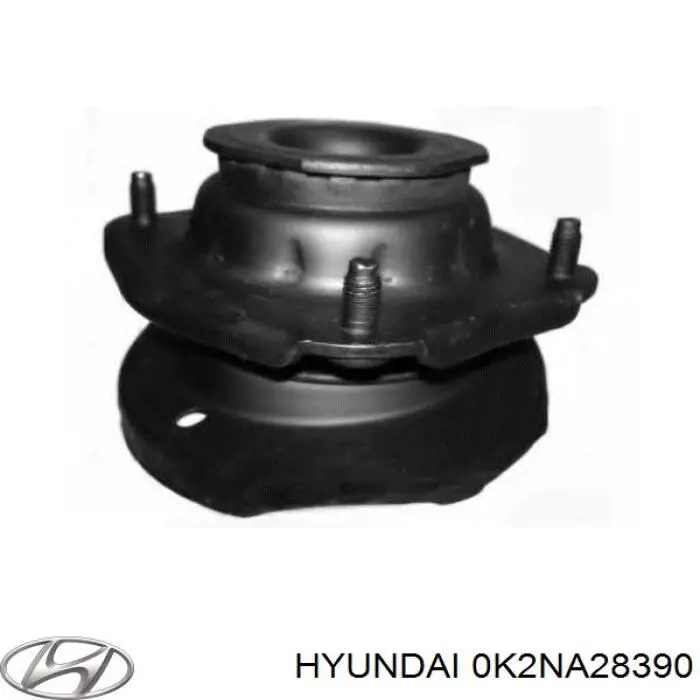 0K2NA28390 Hyundai/Kia Опора амортизатора заднего, левого