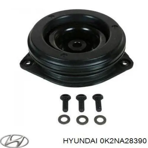 Купить 0K2NA28390 Hyundai/Kia Опора амортизатора заднего левого