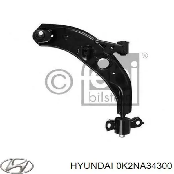 Нижний рычаг 0K2NA34300 Hyundai/Kia