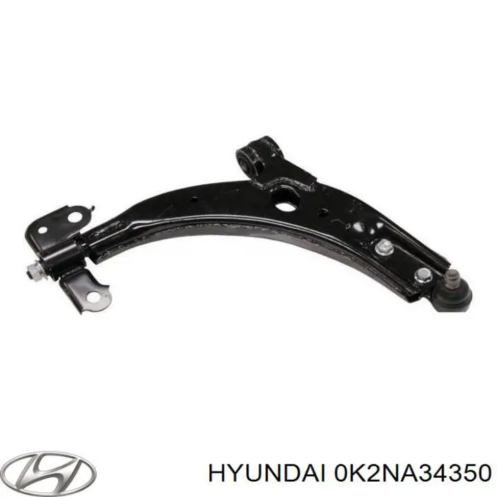 Левый рычаг передней нижней подвески Hyundai/Kia 0K2NA34350 цена, от 43.51 USD