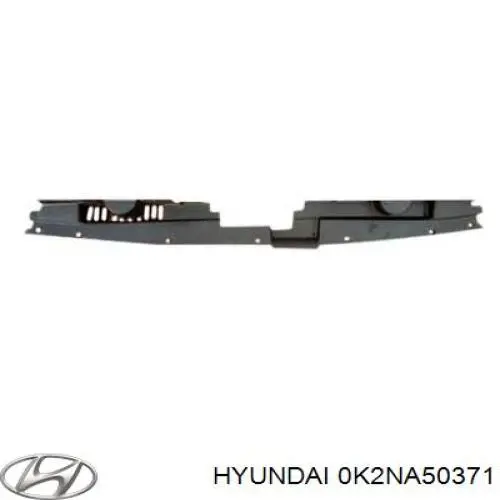 Накладка диффузора радиатора верхняя Hyundai/Kia 0K2NA50371 цена, от 6.33 USD