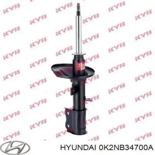 Амортизатор подвески передний левый Hyundai/Kia 0K2SB34700 цена, от 33.75 USD