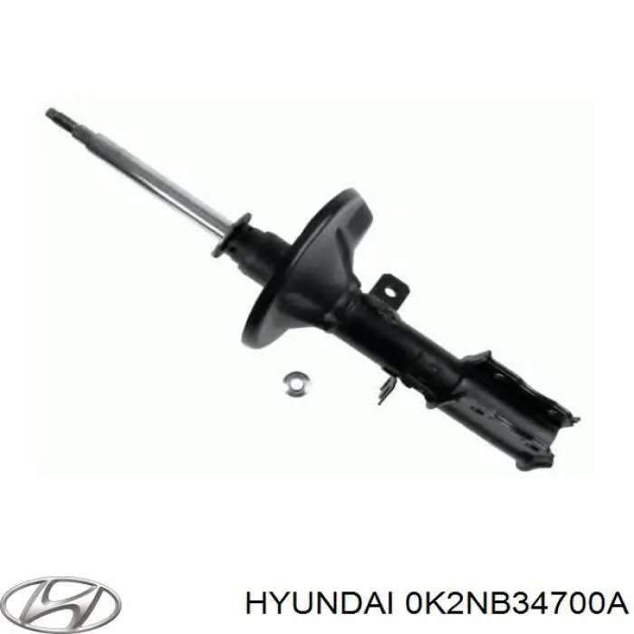 Амортизатор передний правый 0K2NB34700A Hyundai/Kia