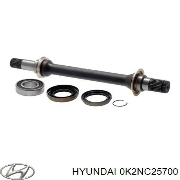 Купить 0K2N32540X Hyundai/Kia Вал привода полуоси, промежуточный