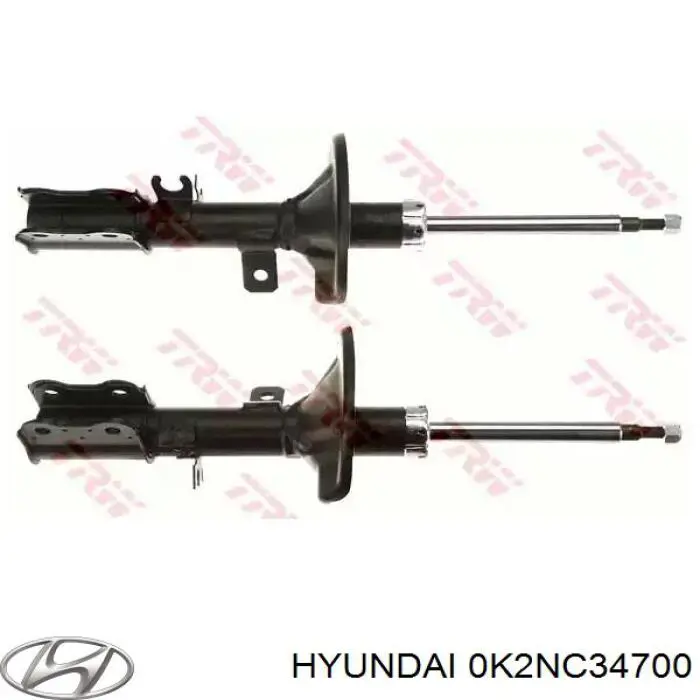 Купить 0K2NC34700 Hyundai/Kia Амортизатор подвески передний правый