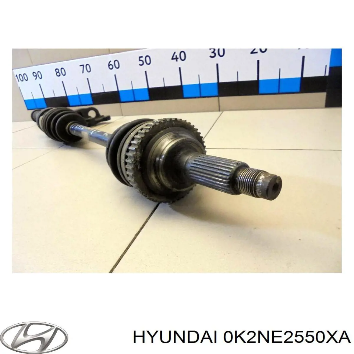 0K2NE2550XA Hyundai/Kia Полуось передняя, правая