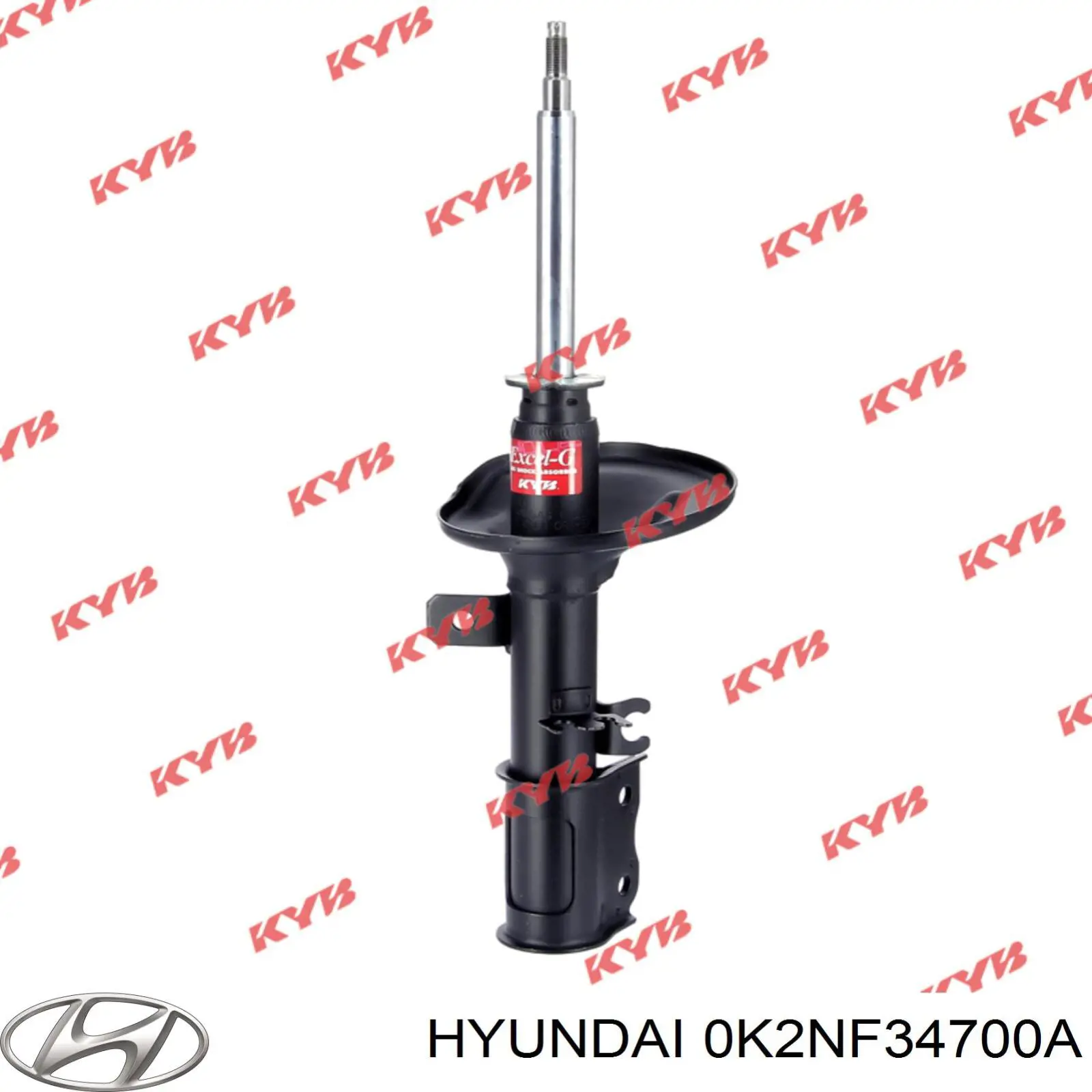 Амортизатор подвески передний левый Hyundai/Kia 0K2NF34700A цена, от 44.24 USD