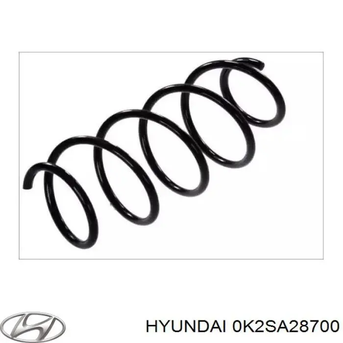 Амортизатор задний правый 0K2SA28700 Hyundai/Kia