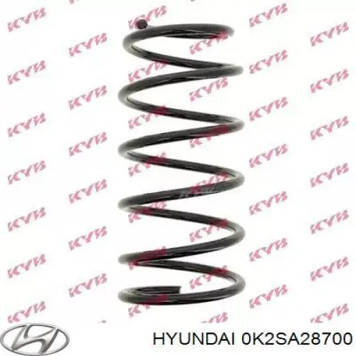 Амортизатор задний, правый Hyundai/Kia 0K2SA28700 цена, от 100.86 USD