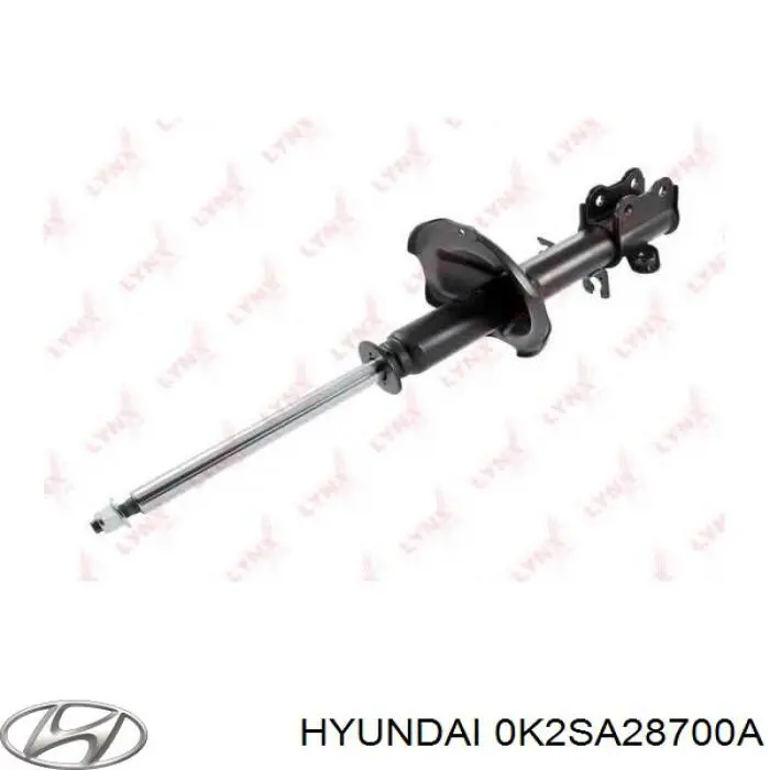 Амортизатор задний, правый Hyundai/Kia 0K2SA28700A цена, от 30.34 USD