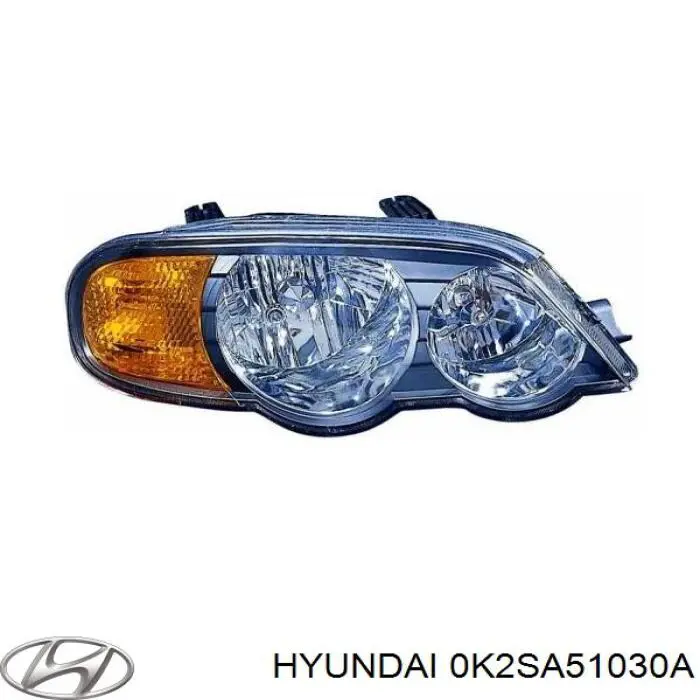 Правая блок фара Hyundai/Kia 0K2SA51030A цена, от 12.92 USD