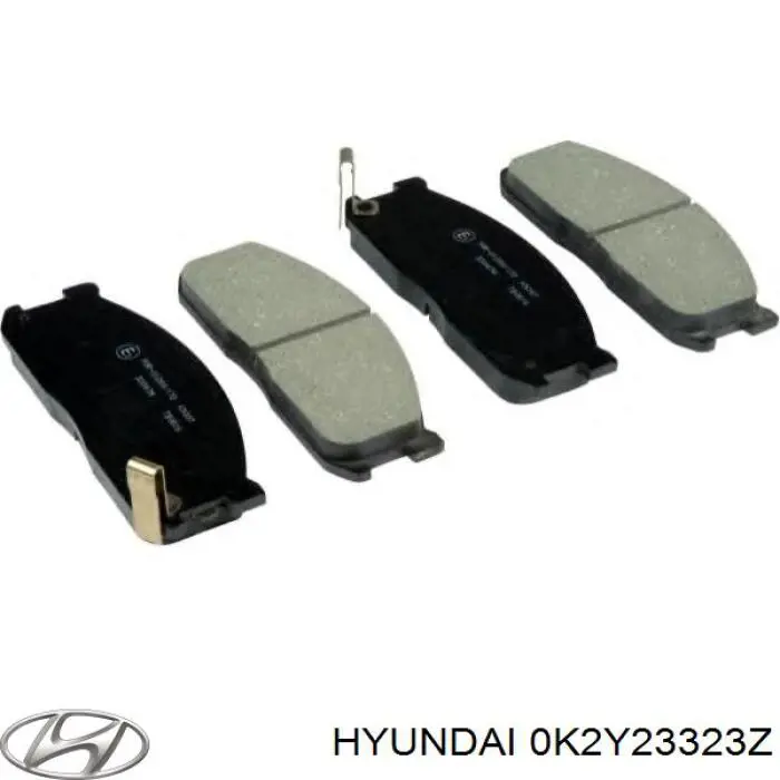 Колодки дисковые  Hyundai/Kia 0K2Y23323Z цена, от 10.21 USD