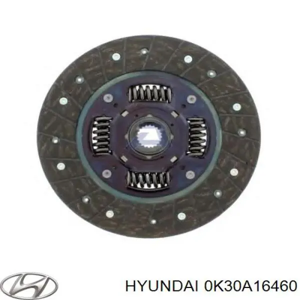 Диск сцепления 0K30A16460 Hyundai/Kia