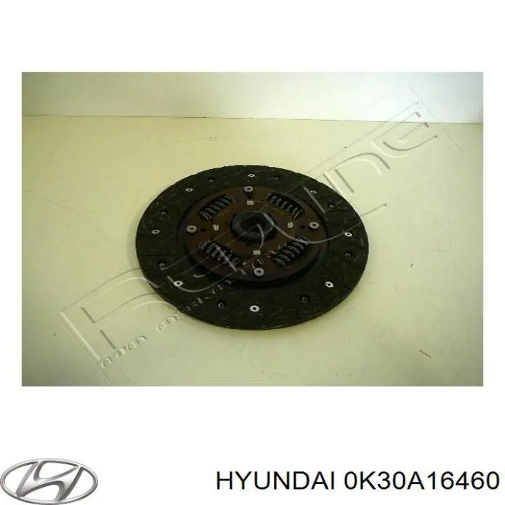 Диск сцепления 0K30C16460 Hyundai/Kia
