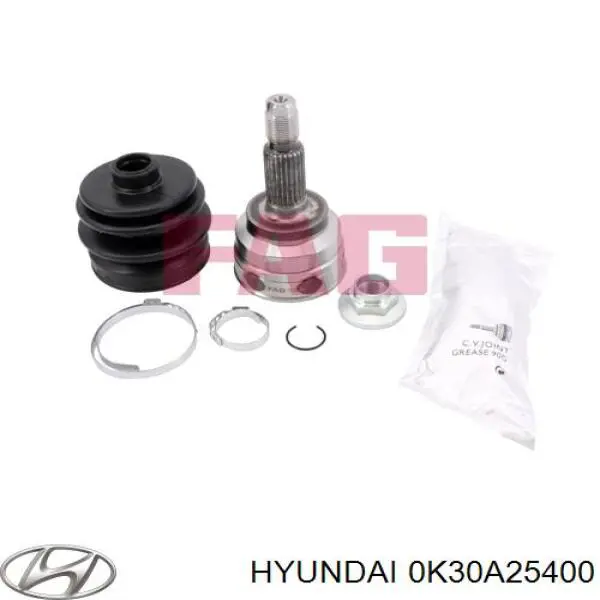Привод правый Hyundai/Kia 0K30A25400